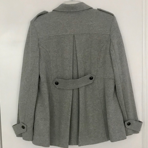GAP Heather Grey Peacoat - Picture 2 of 6